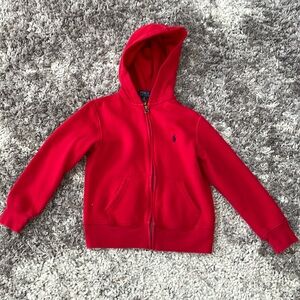 Ralph Lauren Kids Red Hoodie